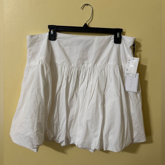 1. State Dresses & Skirts - Nordstrom White Gathered Mini Skirt